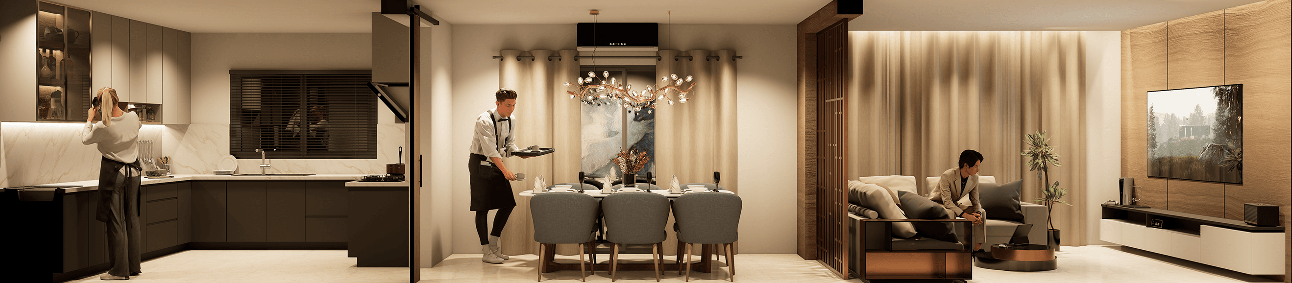 The Interior Division of Pearl Constructions