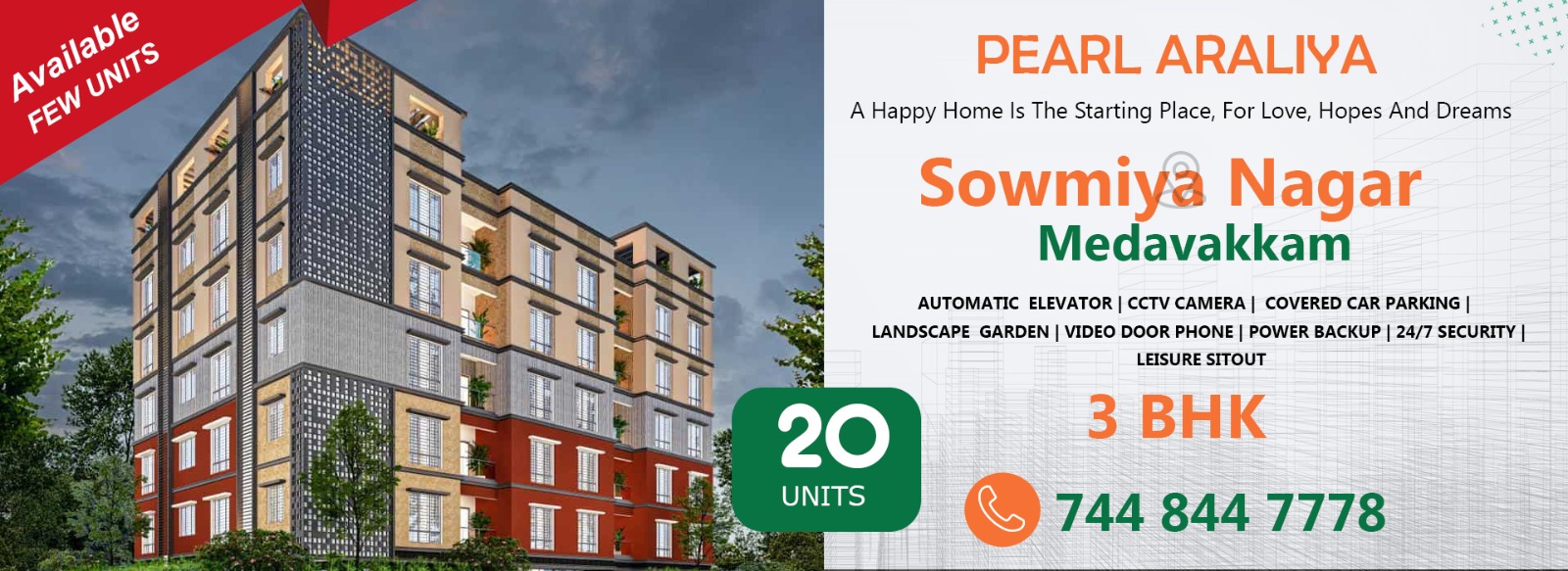 Flat for Sale in medavakkam