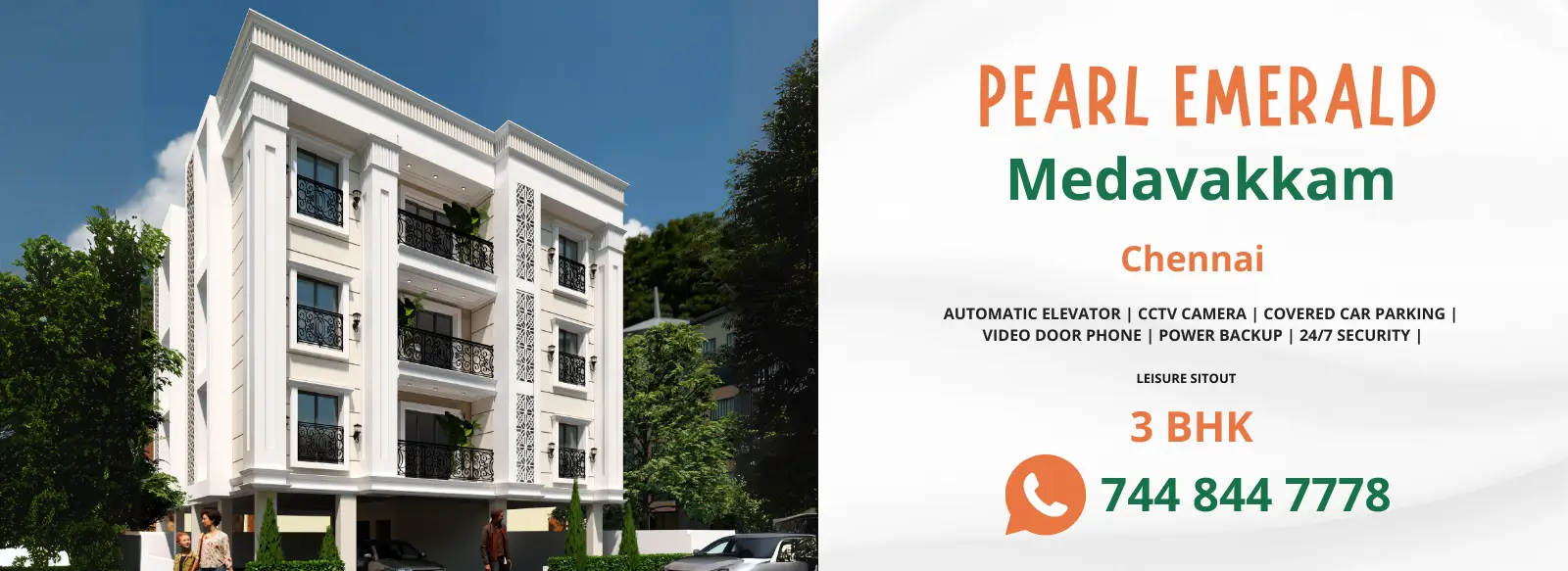 Flat for Sale in medavakkam